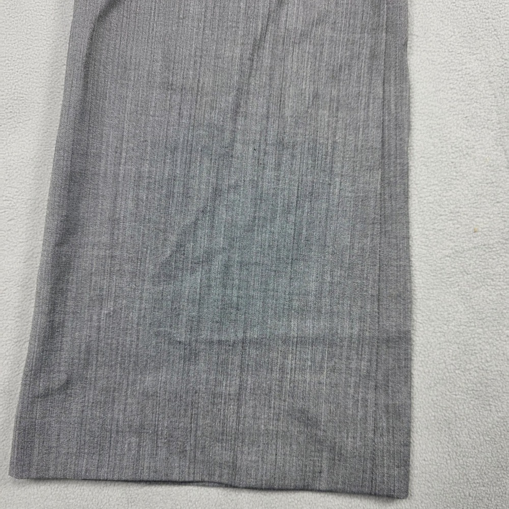 Express Dress Pants Women 2 Regular Gray Flare Leg Low Rise Editor Original - Picture 3 of 12